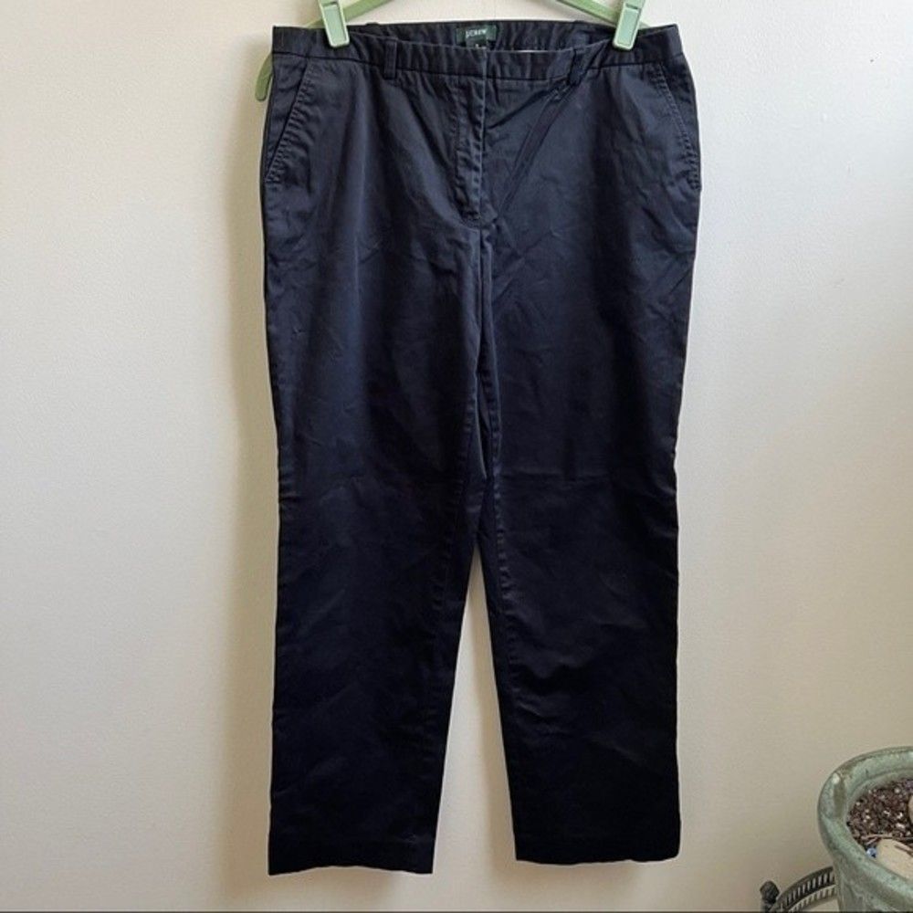 J. Crew favorite cut black capri cropped pants 8